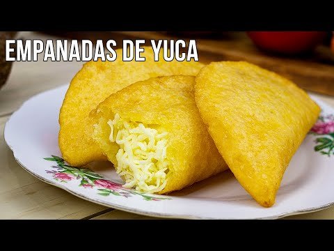 Receta de Empanadas de yuca con queso