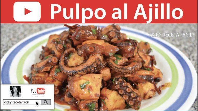 ▷ Receta de Sabroso Pulpo al ajillo | Actualizado junio 2023