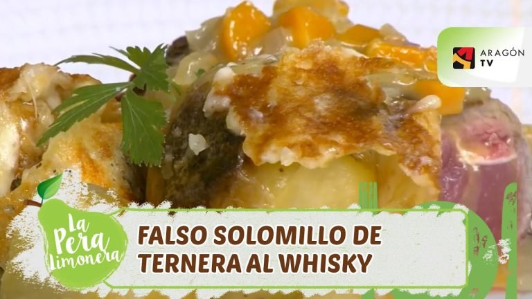 Receta de Solomillo de ternera al whisky