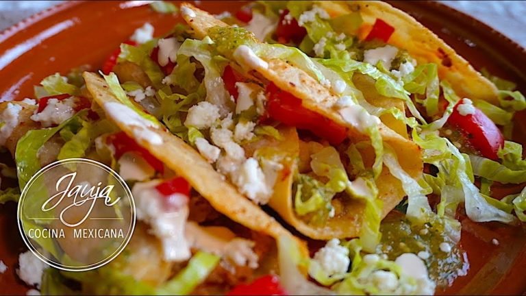 Receta de Tacos de papa con chorizo