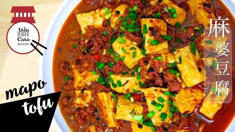 Receta de Tofu con salsa picante