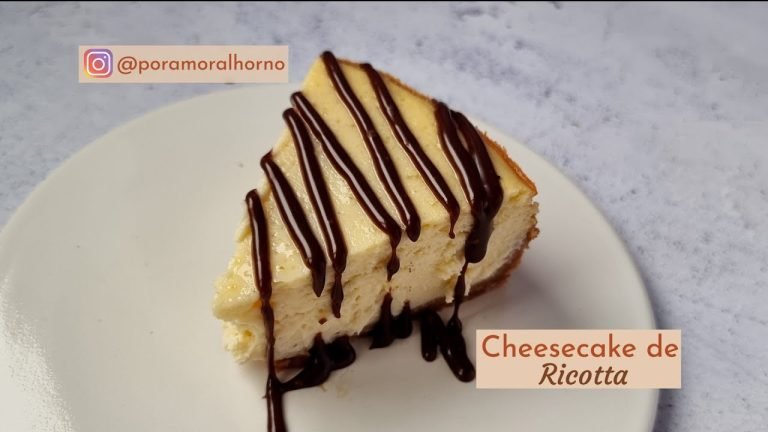 Receta de Cheesecake de ricota