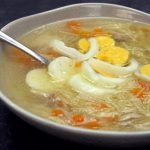Receta de Sopa de frijoles con carne y verduras