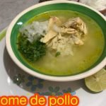 Receta de Consom&eacute; de pollo al curry