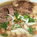 Receta de Garbanzos con espinacas pollo y champi&ntilde;ones