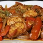 Receta de Pechuga rellena de jam&oacute;n y queso al horno