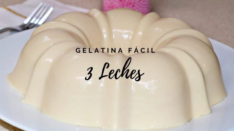 ▷ Receta de Gelatina de leche básica | Actualizado junio 2023