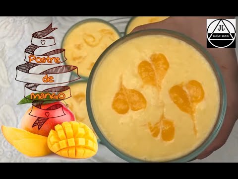 Receta de Postre de mango