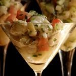 Receta de Ceviche de at&uacute;n con mango