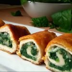 Receta de Pechuga rellena de jam&oacute;n y queso al horno