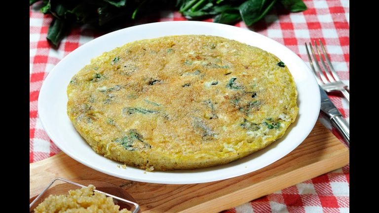 Receta de Tortilla de quinoa y verduras