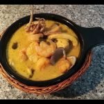 Receta de Langostinos al horno con brandy