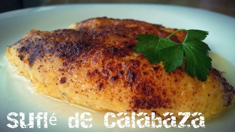 Receta de Soufflé de calabaza fácil