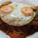 Receta de Costillas en salsa con patatas fritas