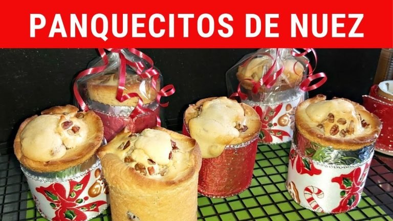 Receta de Panquecitos de nuez