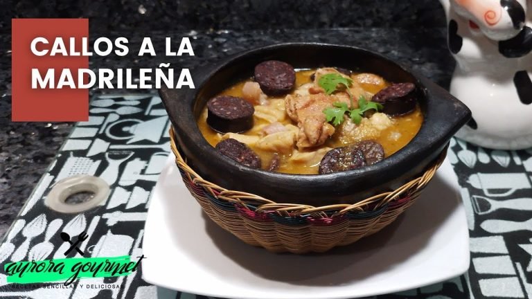 Receta de Callos a la madrileña de la abuela