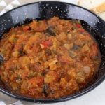 Receta de Berenjenas asadas con queso de cabra y miel