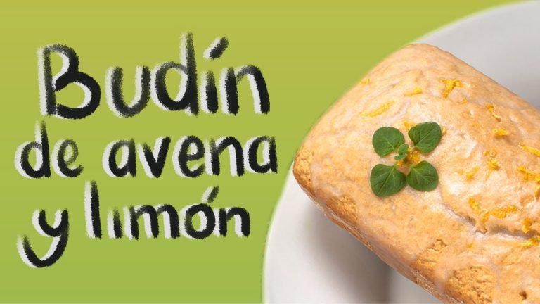 Receta de Budín de avena y limón