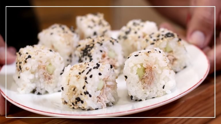 Receta de Sushi sin alga nori