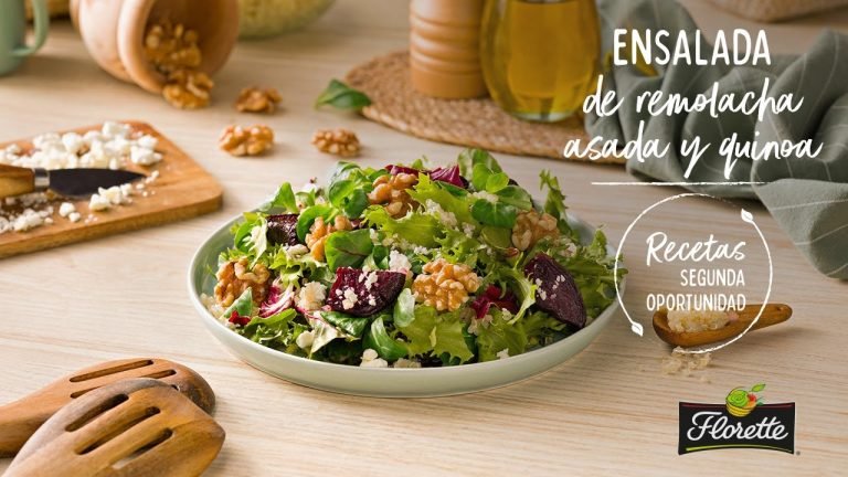 Receta de Ensalada de remolacha y quinoa