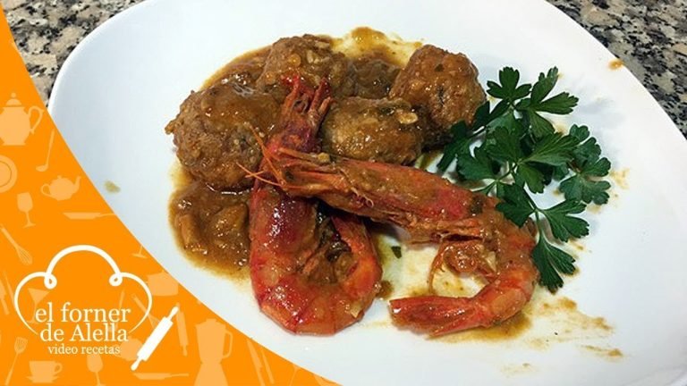 Receta de Albóndigas de gambas