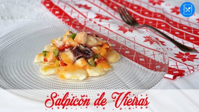 Receta de Ensalada de Vieiras con Foie