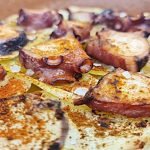 Receta de Crujiente de Gamba Pimiento y Pasta Brick