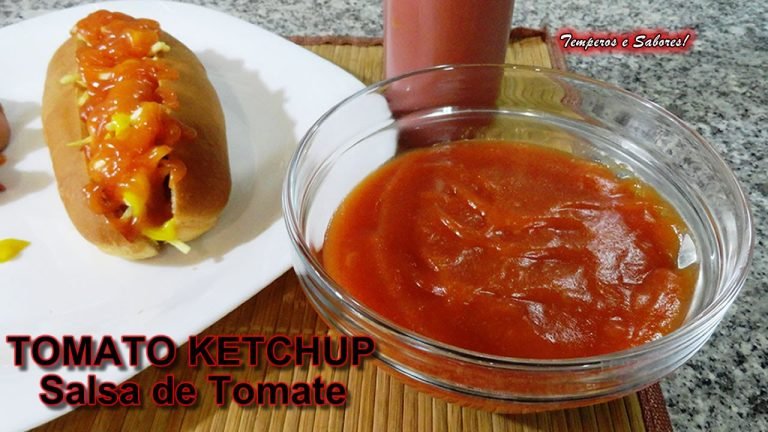 Receta de Salsa de tomate con Ketchup