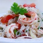 Receta de Ensalada de pi&ntilde;a y marisco