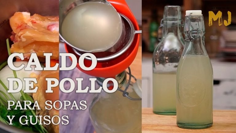 Receta de Caldo de pollo casero