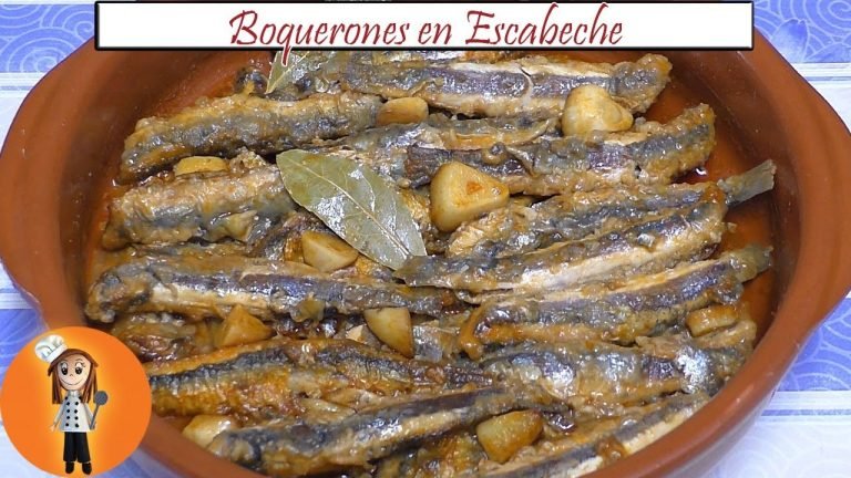 Receta de Boquerones en escabeche