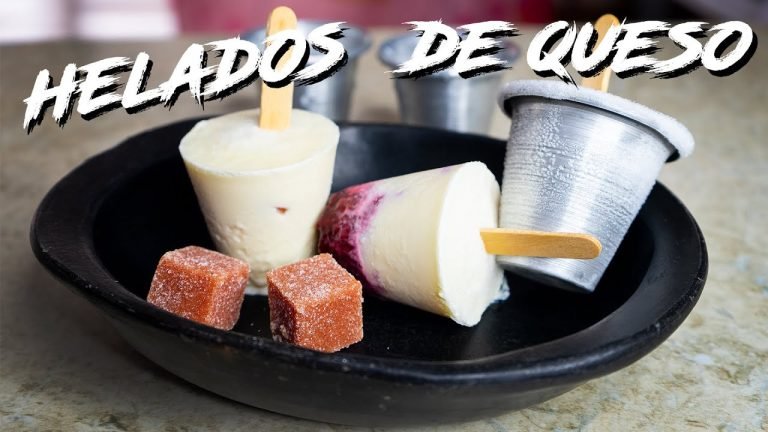 Receta de Helado de cuajada