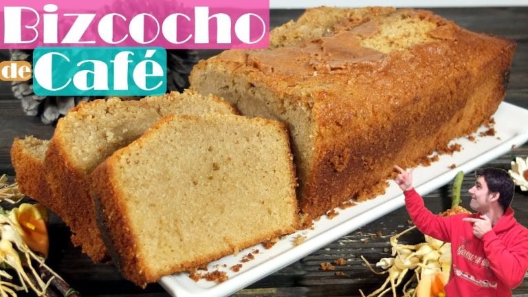 Receta de Bizcocho de café