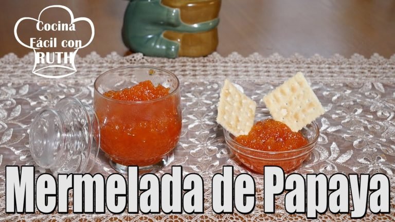 Receta de Mermelada de papaya casera