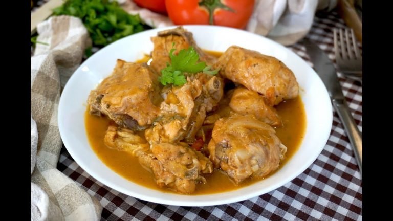 Receta de Guiso de pollo fácil y rápido