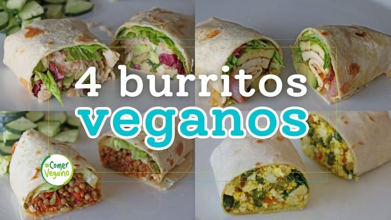 Receta de Burritos vegetarianos
