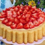 Receta de Tarta de manzanas rojas