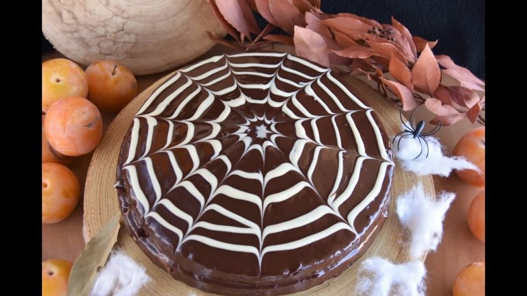 Receta de Tarta de chocolate para Halloween