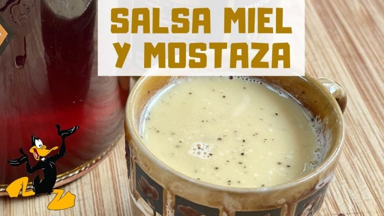 Receta de Salsa de miel y mostaza para carnes