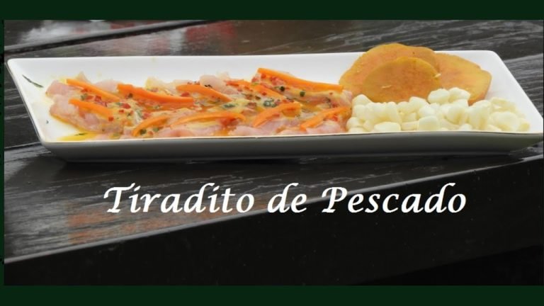 ▷ Receta de Tiradito de pescado | Actualizado mayo 2023