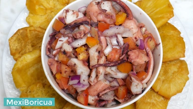 Receta de Ensalada de pulpo