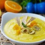 Receta de Sopa de papa y poro con jengibre