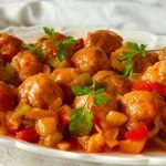 Receta de Lomo de cerdo adobado al horno con papas