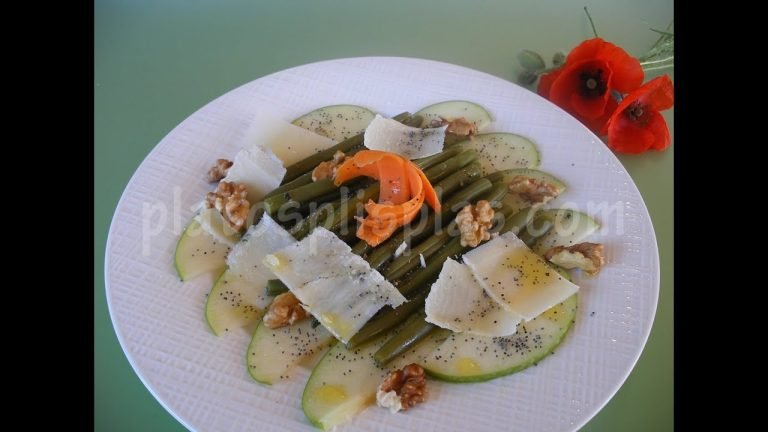 Receta de Ensalada con semillas y judías