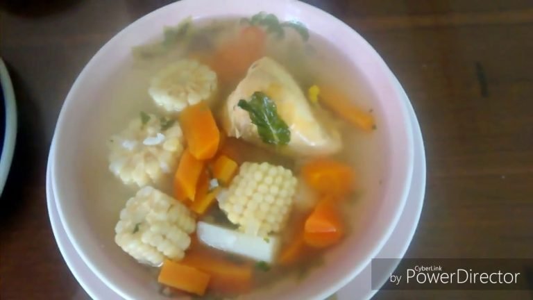 Receta de PUCHERO (caldo de pollo)