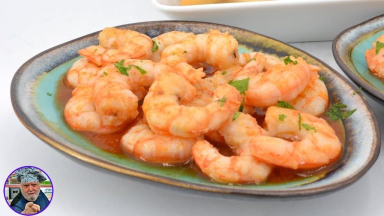 Receta de Gambas a la diabla