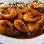 Receta de Camarones con tocino y queso