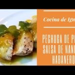 Receta de Pollo con rajas poblanas
