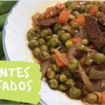 Receta de Garbanzos con esp&aacute;rragos