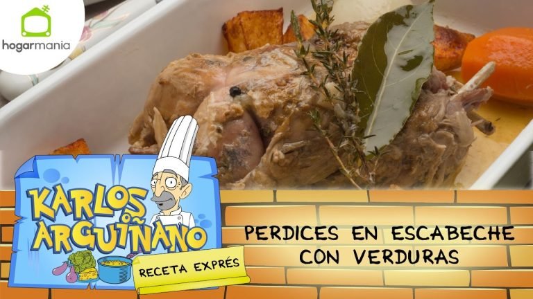 Receta de Perdices asadas con sardinas